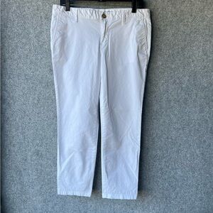 Gap Khakis Skinny Boyfriend – White – Size 8